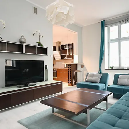 公寓 Victus Apartamenty, Niebieski