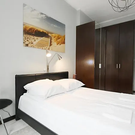 公寓 Victus Apartamenty, Niebieski 索波特